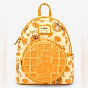 Loungefly DreamWorks Shrek Donkey Waffle
Maple Scented Mini Backpack - NWT